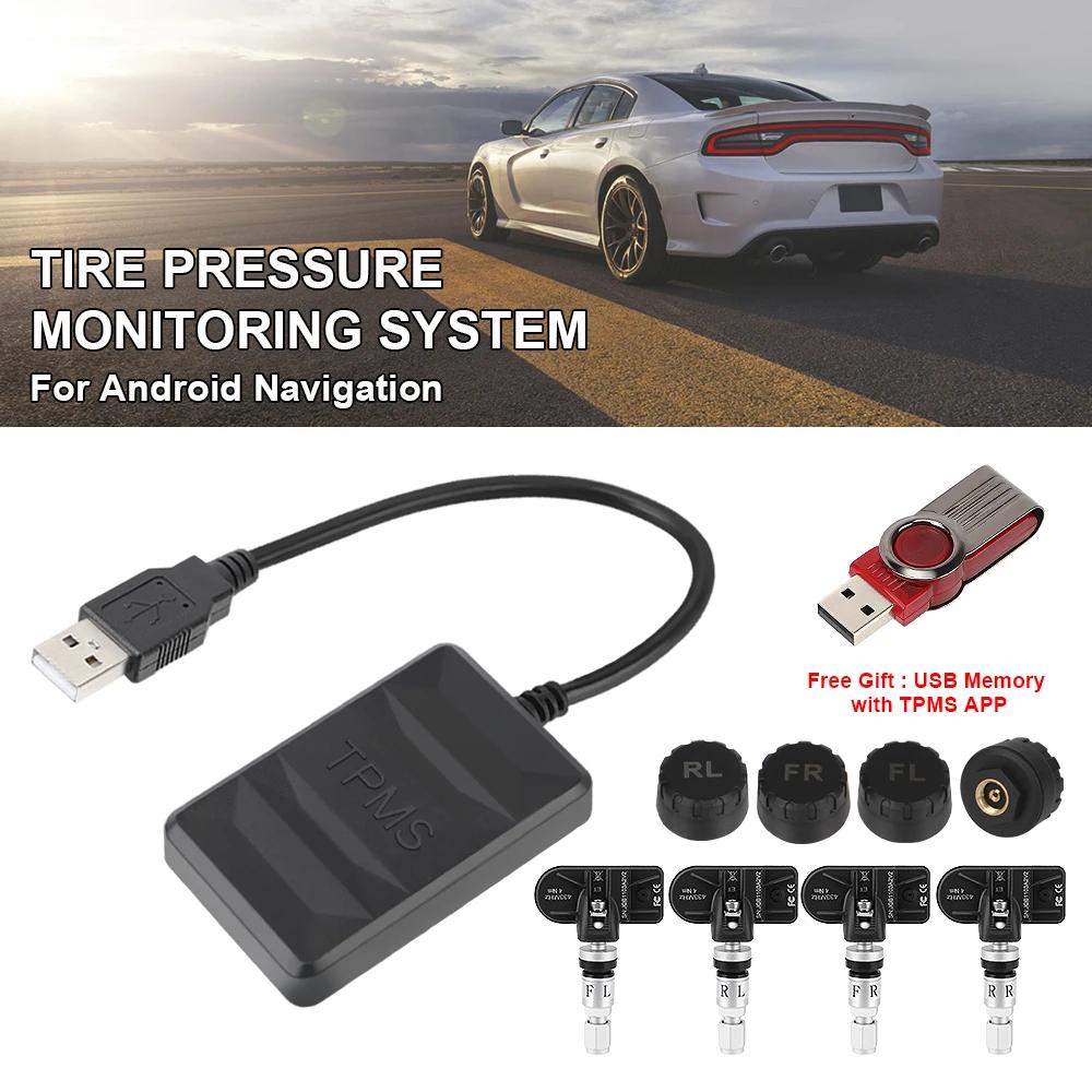 TPMS USB ù, ȵ̵ DVD ÷̾ ũ, ڵ Ÿ̾ з  ͸ ý, ڵ ׼, 0-8bar, 116psi
